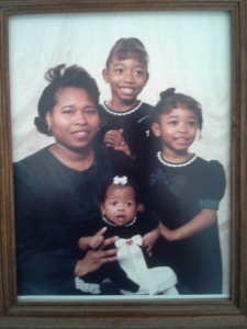 Me, my madre, and two sisters.